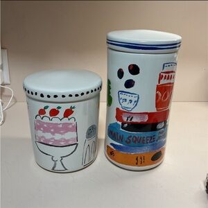 Kate Spade kitchen Canisters
